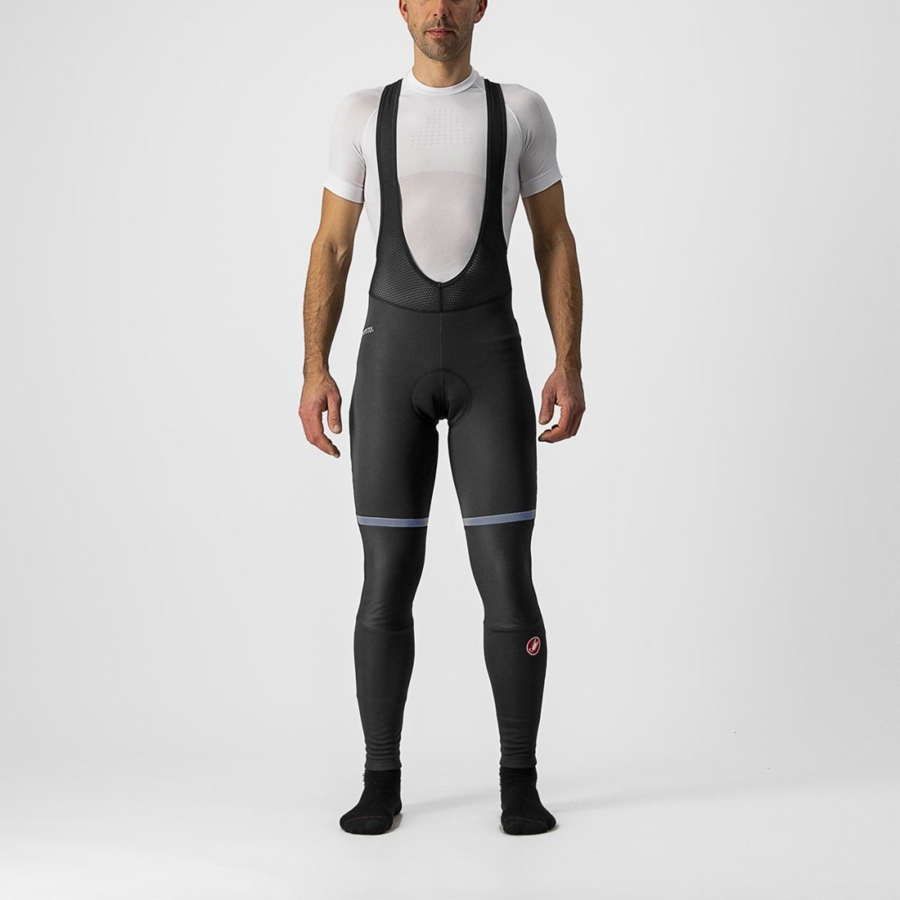 Black Rawlings POLARE 3 Men Bib Tights | 2543VGZTK