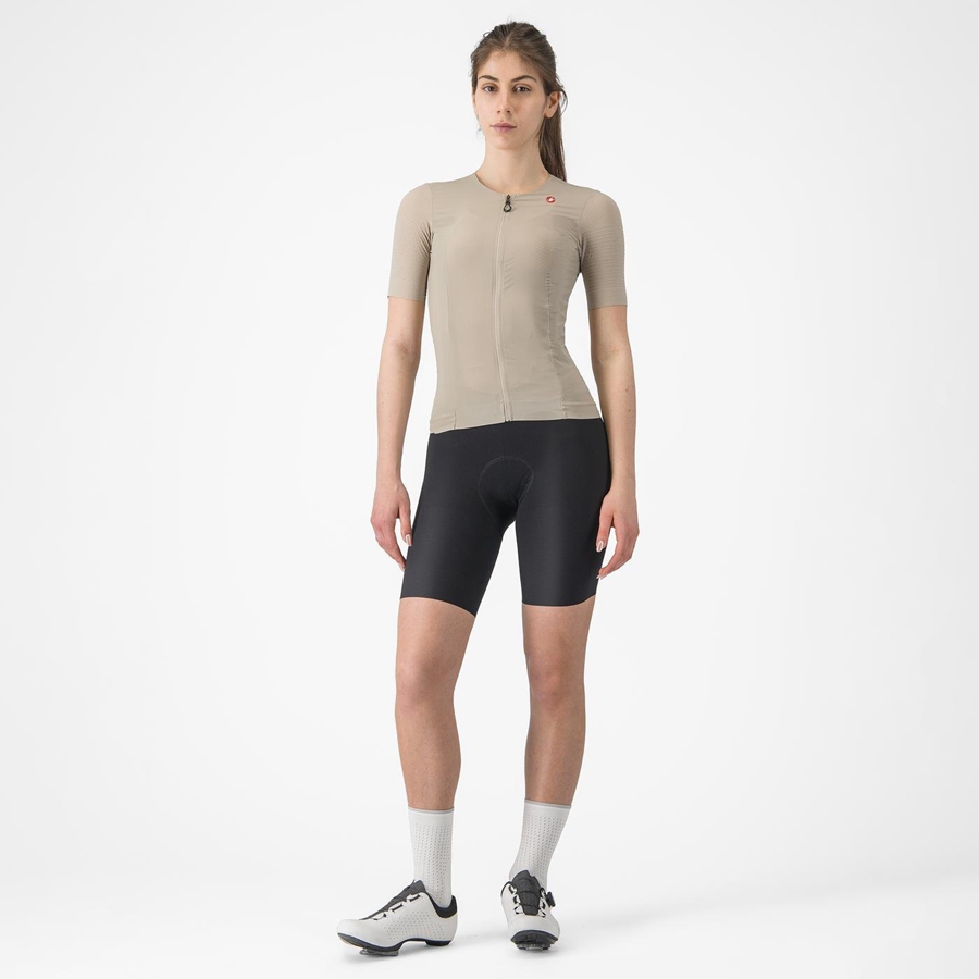 Black Rawlings PREMIO W Women Bib Shorts | 5943KHQPF