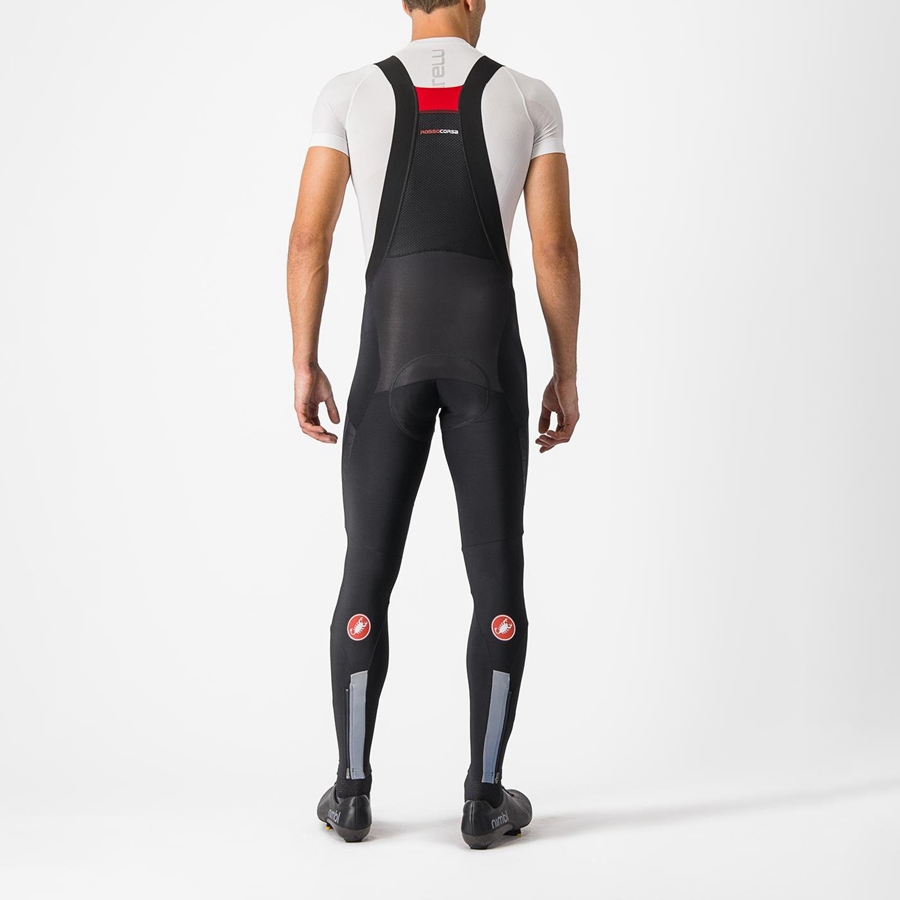 Black Rawlings SORPASSO RoS Men Bib Tights | 3024WPTAE