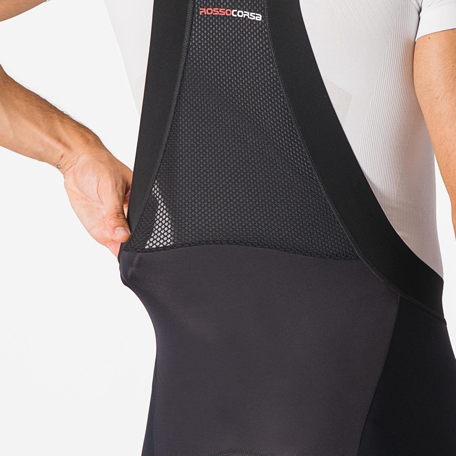 Black Rawlings SORPASSO RoS Men Bib Tights | 3024WPTAE