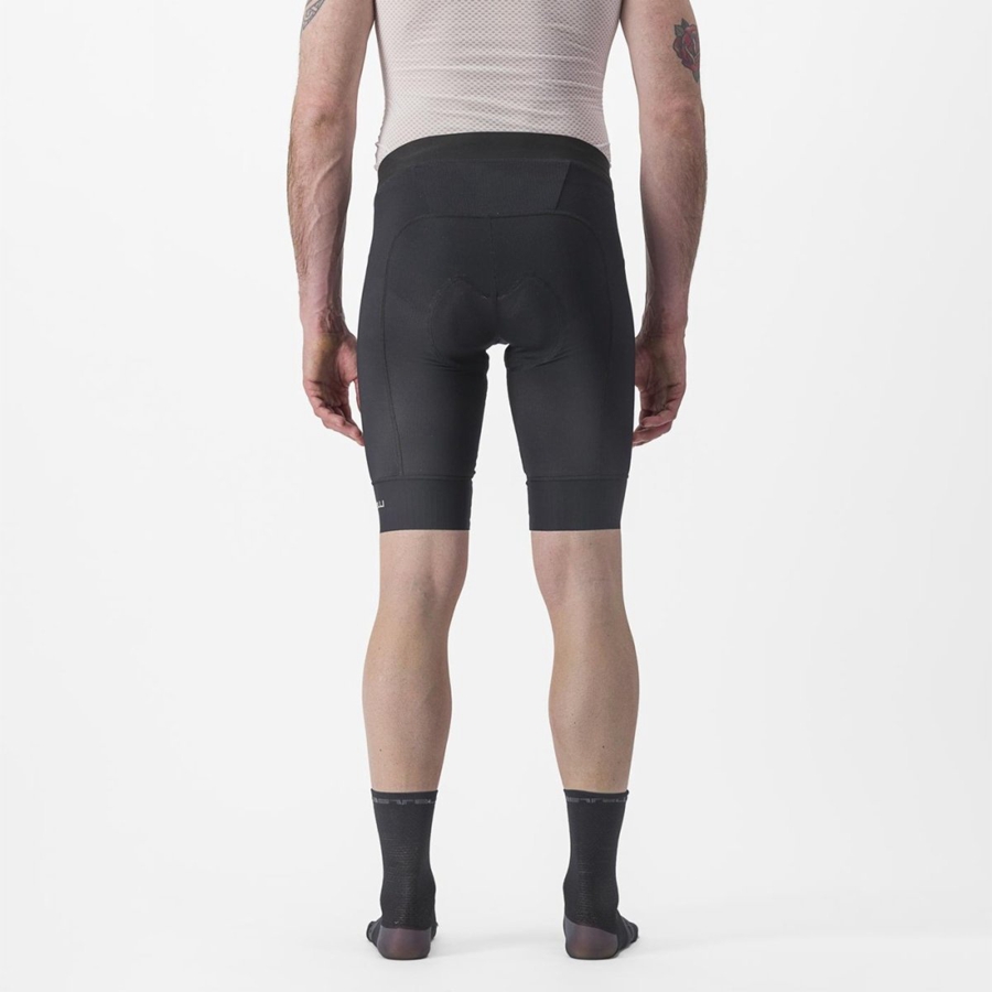 Black Rawlings TRAIL LINER Men Shorts | 6025EZHLK