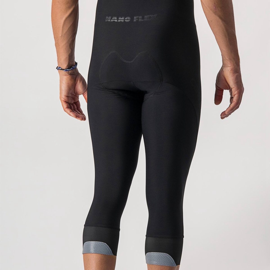 Black Rawlings TUTTO NANO BIB KNICKER Men Leggings | 8527TVLHM