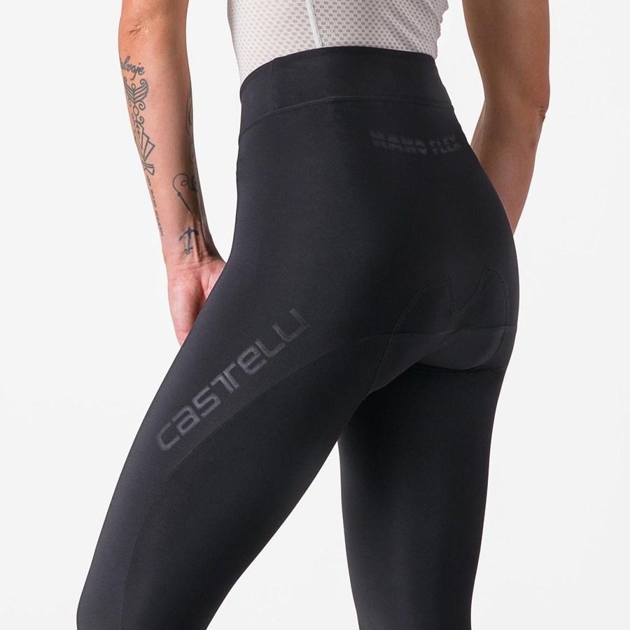 Black Rawlings TUTTO NANO W Women Leggings | 8067KLGSC