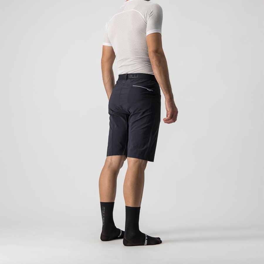 Black Rawlings UNLIMITEDGY Men Shorts | 7213OCWNA