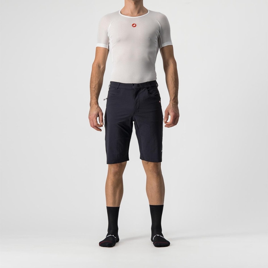 Black Rawlings UNLIMITEDGY Men Shorts | 7213OCWNA