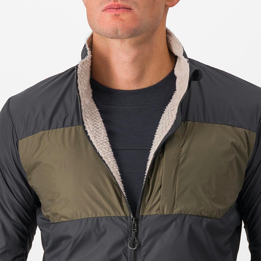 Black Rawlings UNLIMITED PUFFY Men Jackets | 3914YHWUN