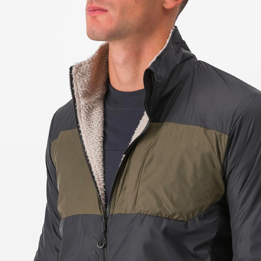 Black Rawlings UNLIMITED PUFFY Men Jackets | 3914YHWUN