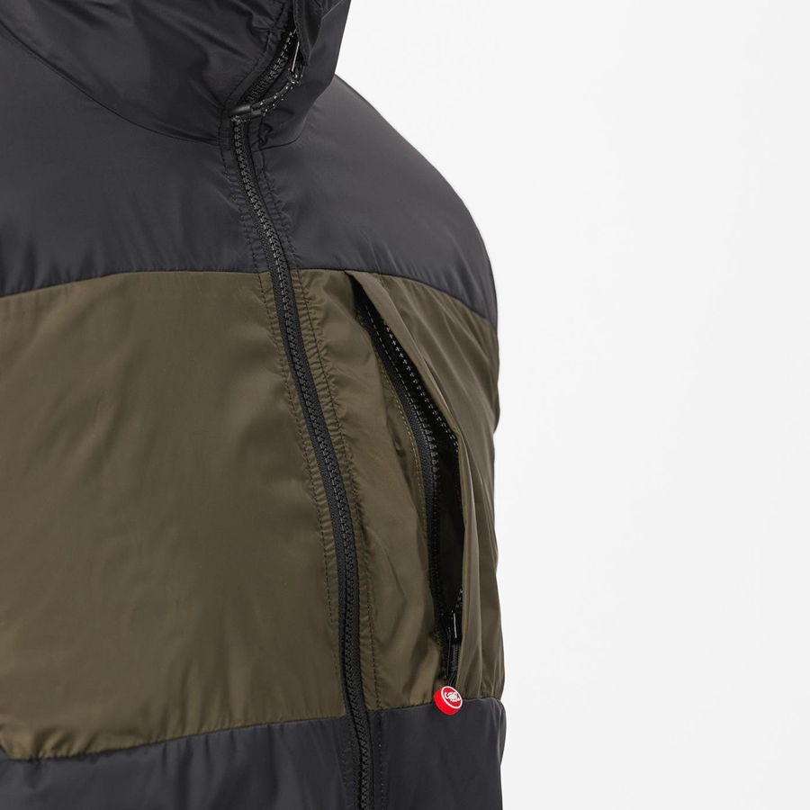 Black Rawlings UNLIMITED PUFFY Men Jackets | 3914YHWUN