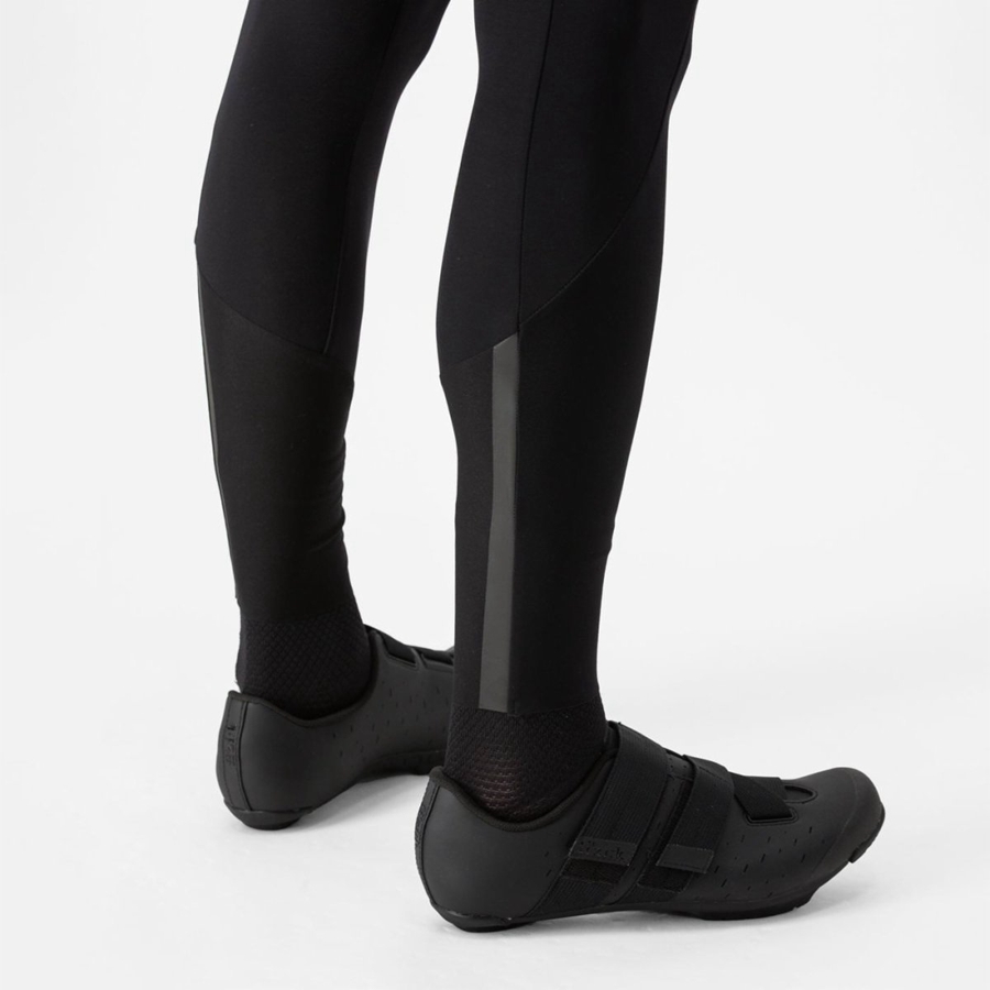 Black Rawlings UNLIMITED TRAIL Men Bib Tights | 2368POBFR