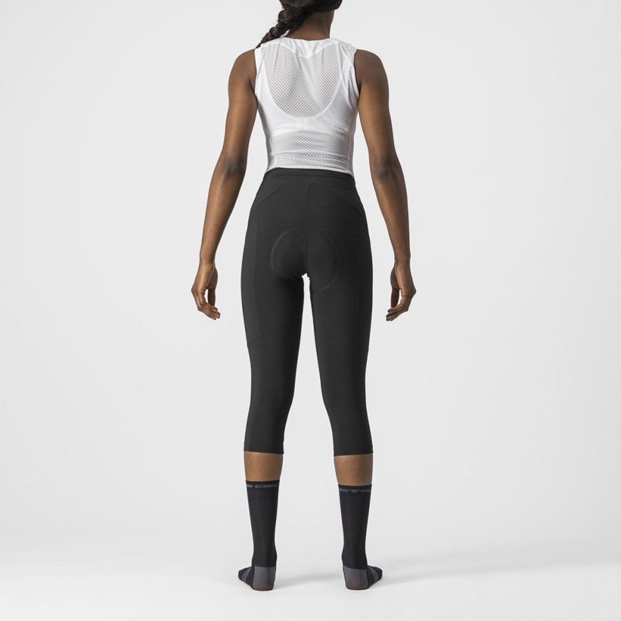 Black / Black Rawlings VELOCISSIMA 3 KNICKER Women Leggings | 3017ICKSH