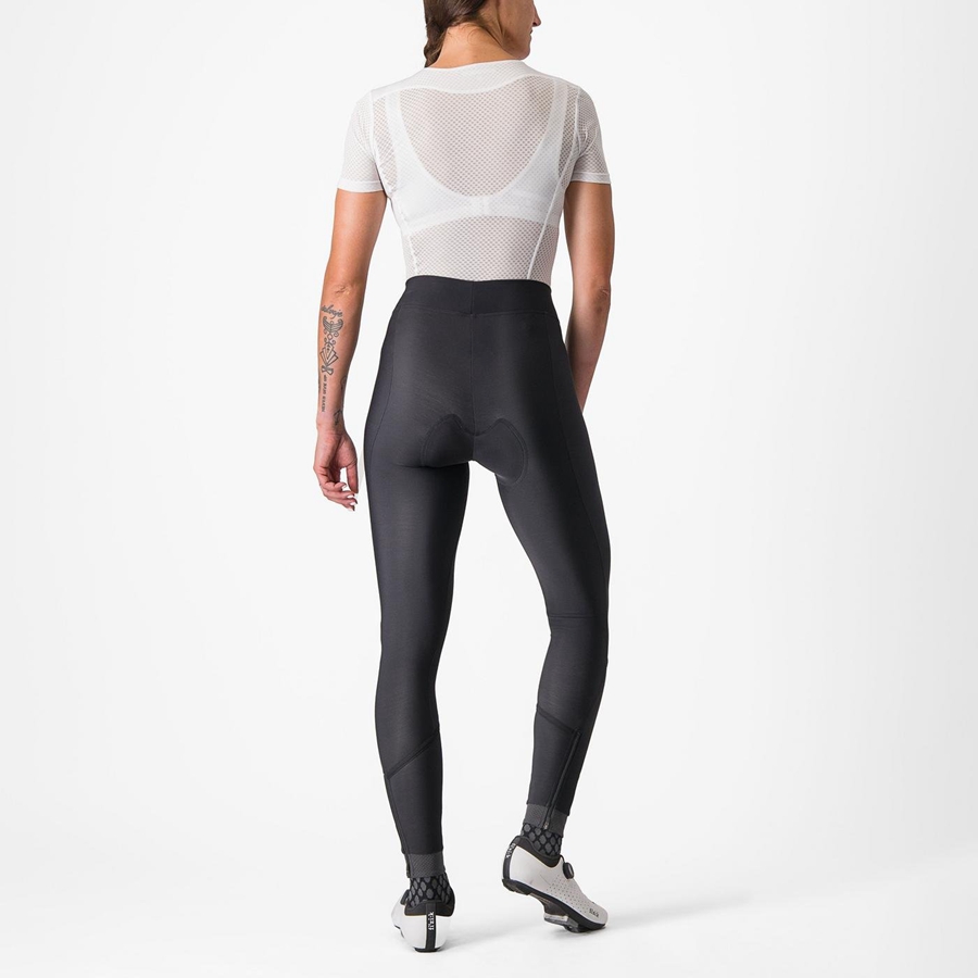 Black / Black Rawlings VELOCISSIMA THERMAL Women Leggings | 4208MCOYJ