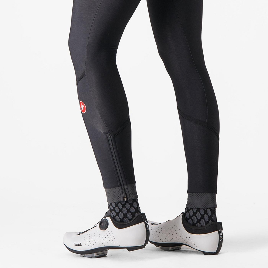 Black / Black Rawlings VELOCISSIMA THERMAL Women Leggings | 4208MCOYJ