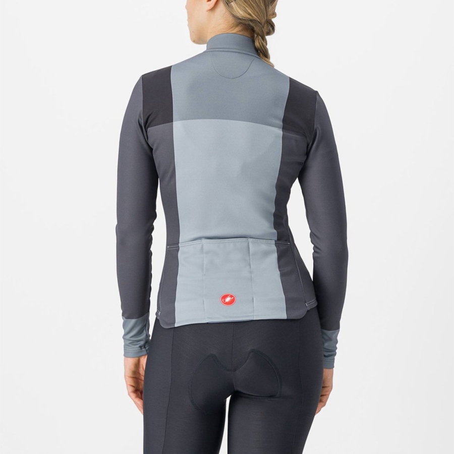 Black / Grey Rawlings UNLIMITED W THERMAL Women Jersey | 5847YMTQZ