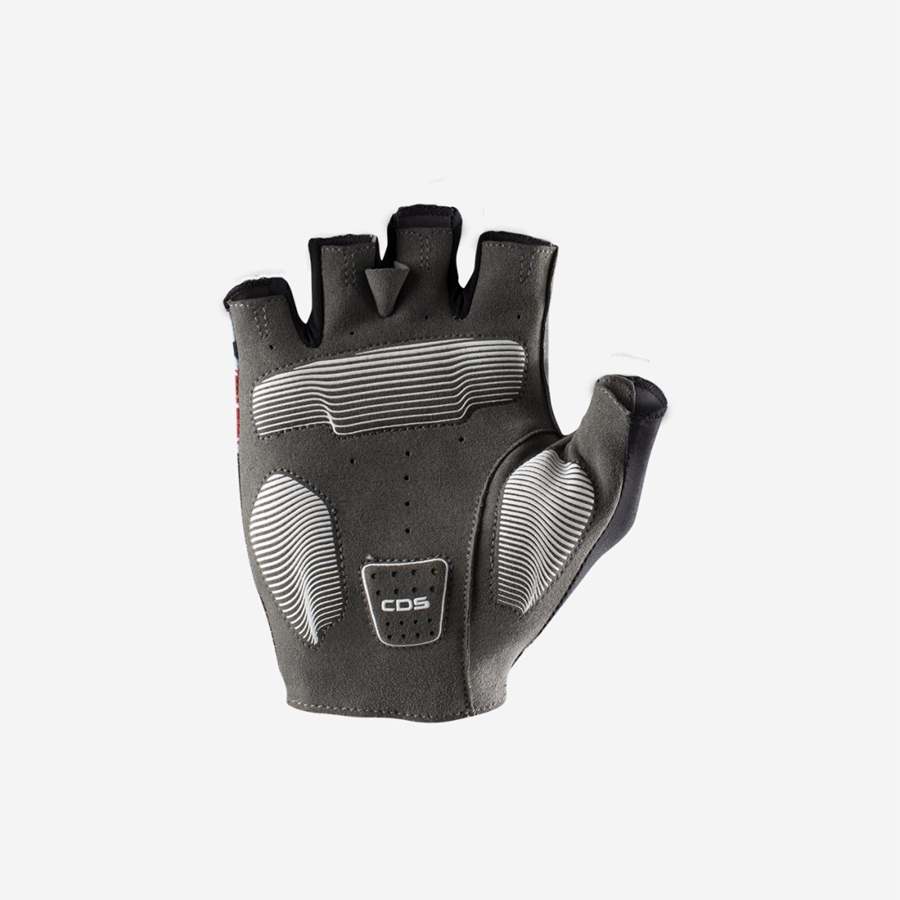 Black / Silver Rawlings COMPETIZIONE 2 Men Gloves | 8509CDTKH