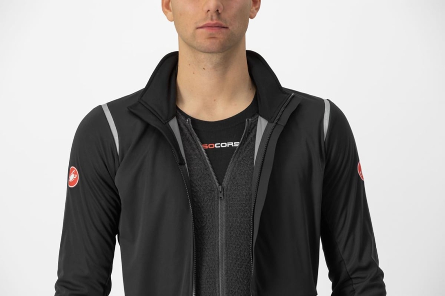 Black / Silver / Dark Rawlings ALPHA DOPPIO ROS Men Jackets | 4869ELTCD