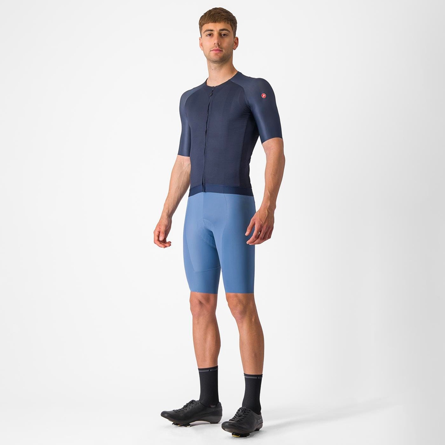 Blue Rawlings AERO RACE 7.0 Men Jersey | 2635BFCVG