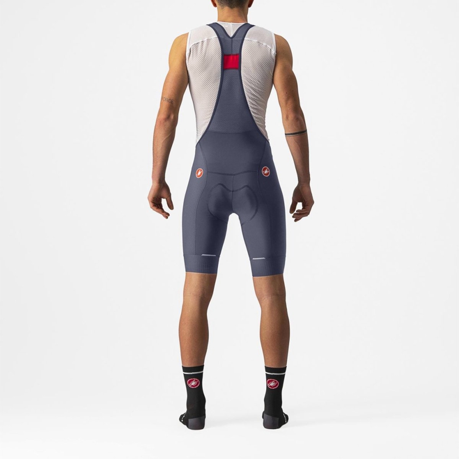 Blue Rawlings COMPETIZIONE Men Bib Shorts | 6853SNARO