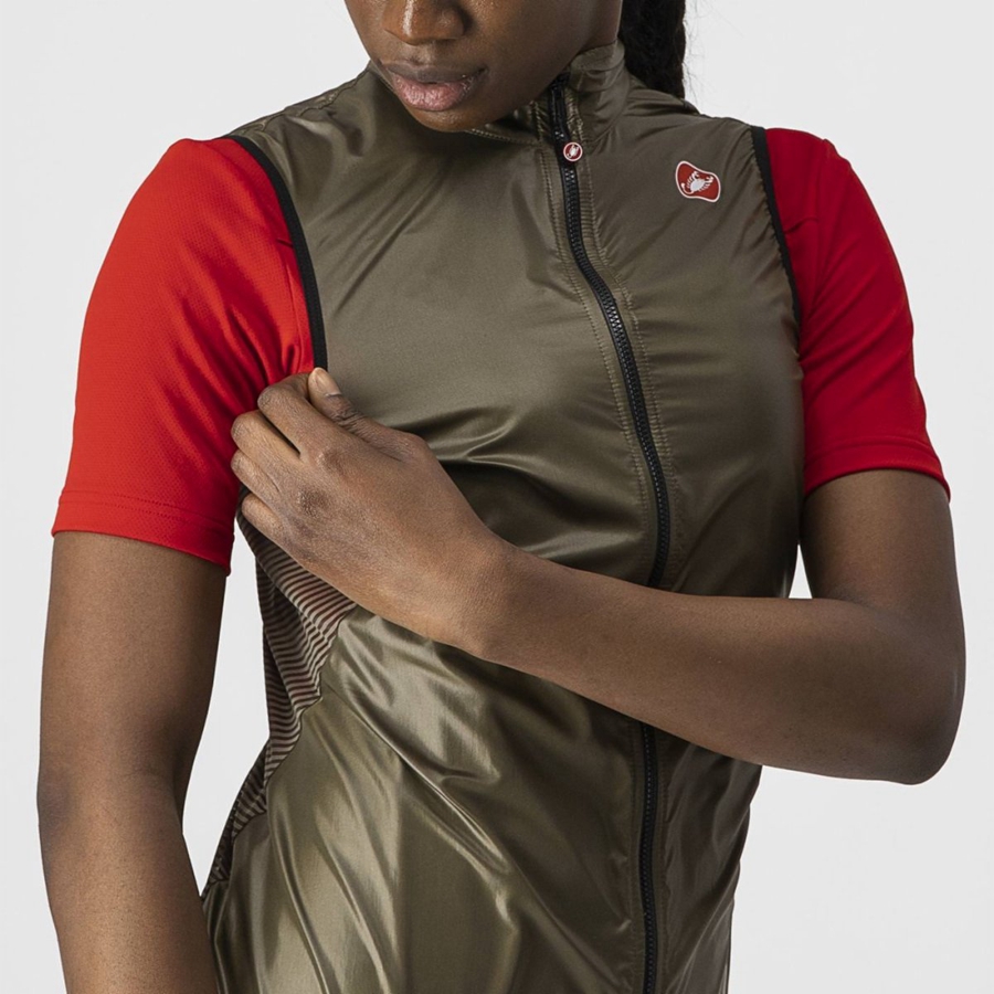 Brown Rawlings ARIA W Women Vest | 9156RZTME