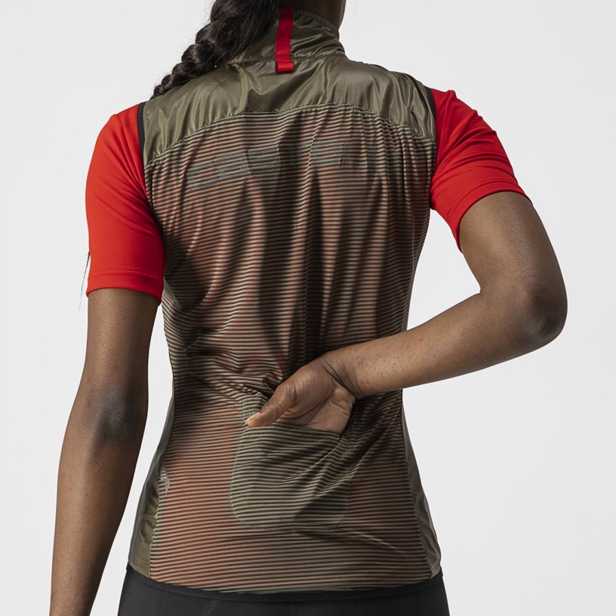 Brown Rawlings ARIA W Women Vest | 9156RZTME