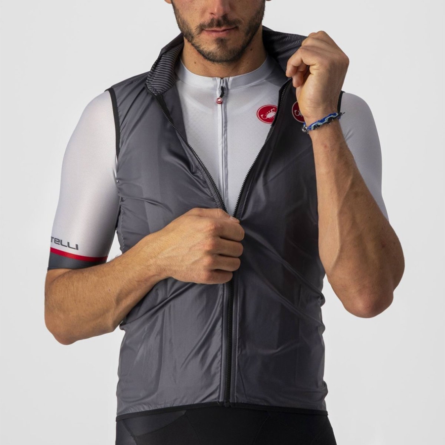 Dark Grey Rawlings ARIA Men Vest | 1423SRUKL