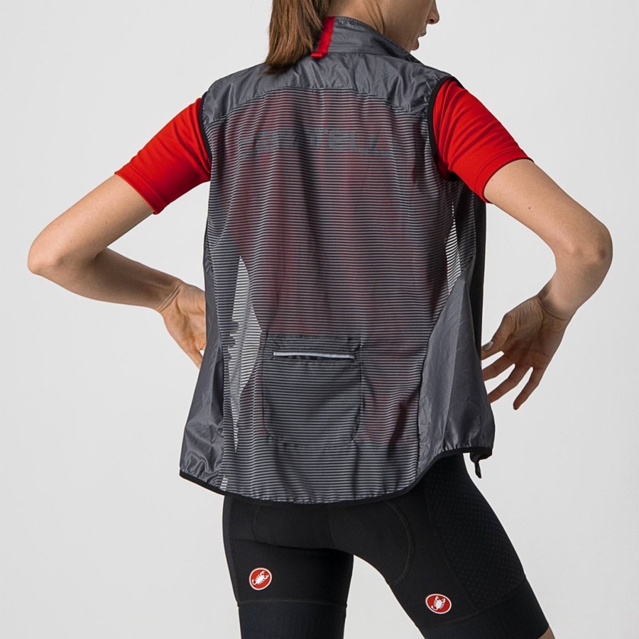 Dark Grey Rawlings ARIA W Women Vest | 9417QURMG