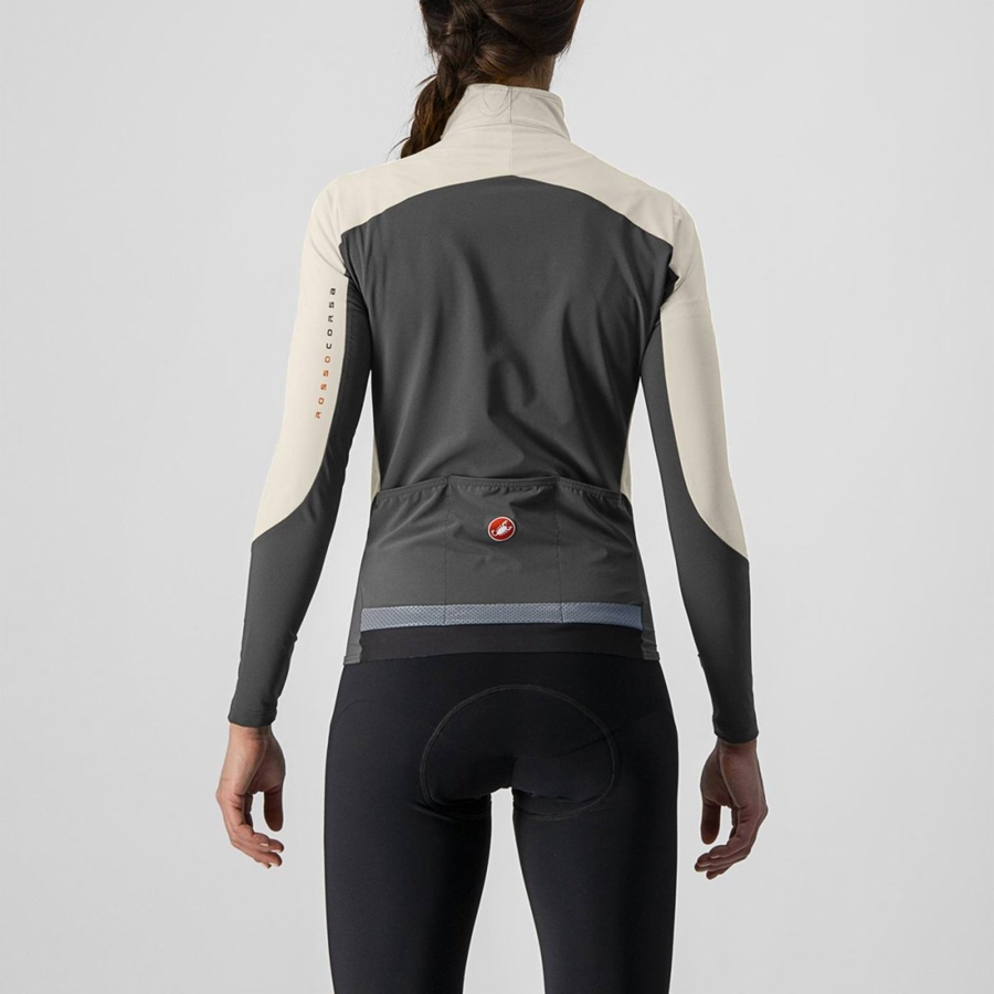 Dark Grey Rawlings BETA RoS W Women Jackets | 5423SEXPV