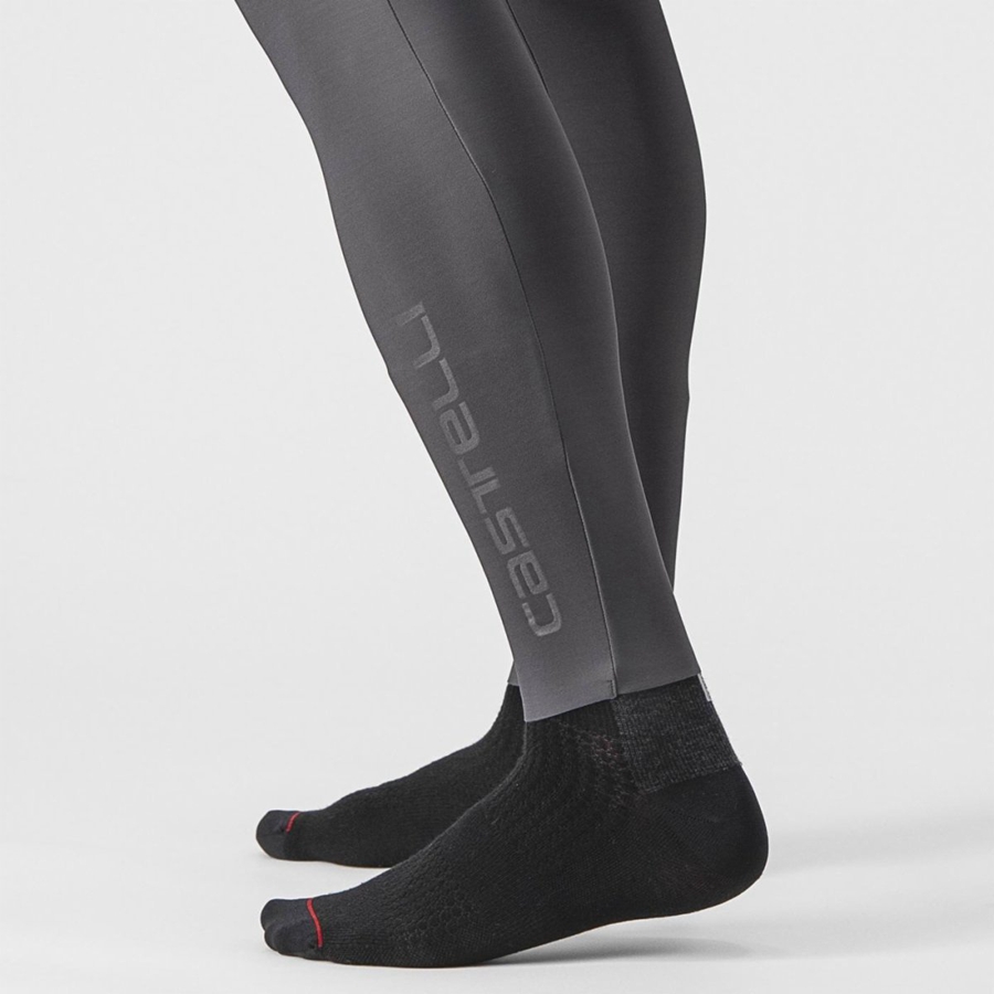 Dark Grey Rawlings FREE AERO RC Men Bib Tights | 9527DMJAC