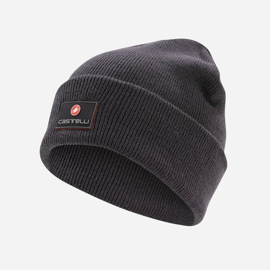 Dark Grey Rawlings PODIOFIRMA Men Beanie | 3064KMHCF