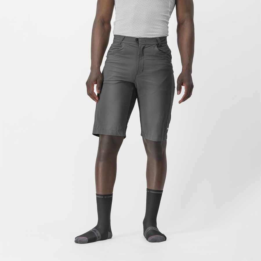 Dark Grey / Black Rawlings UNLIMITEDGY Men Shorts | 4706BVYLO