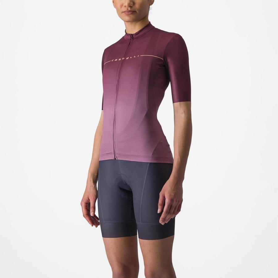 Deep Burgundy / Deep Purple Rawlings SALITA Women Jersey | 3254KLHXM