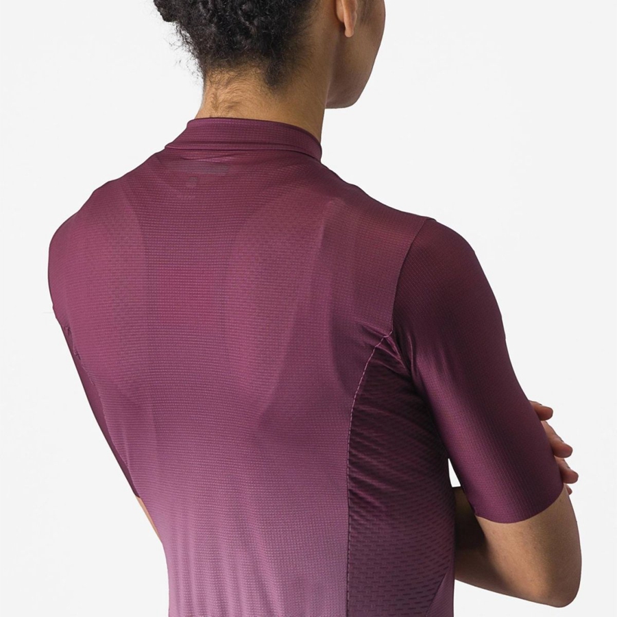 Deep Burgundy / Deep Purple Rawlings SALITA Women Jersey | 3254KLHXM