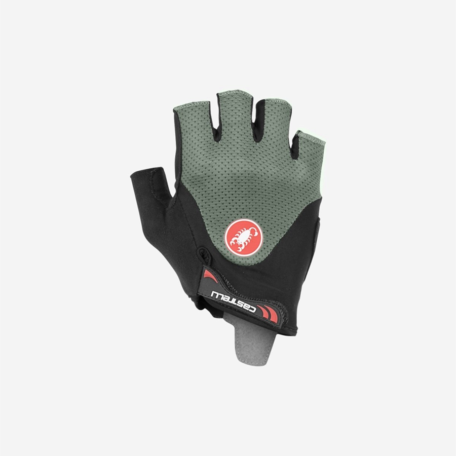 Green Rawlings ARENBERG GEL 2 Men Gloves | 5316RBSDO