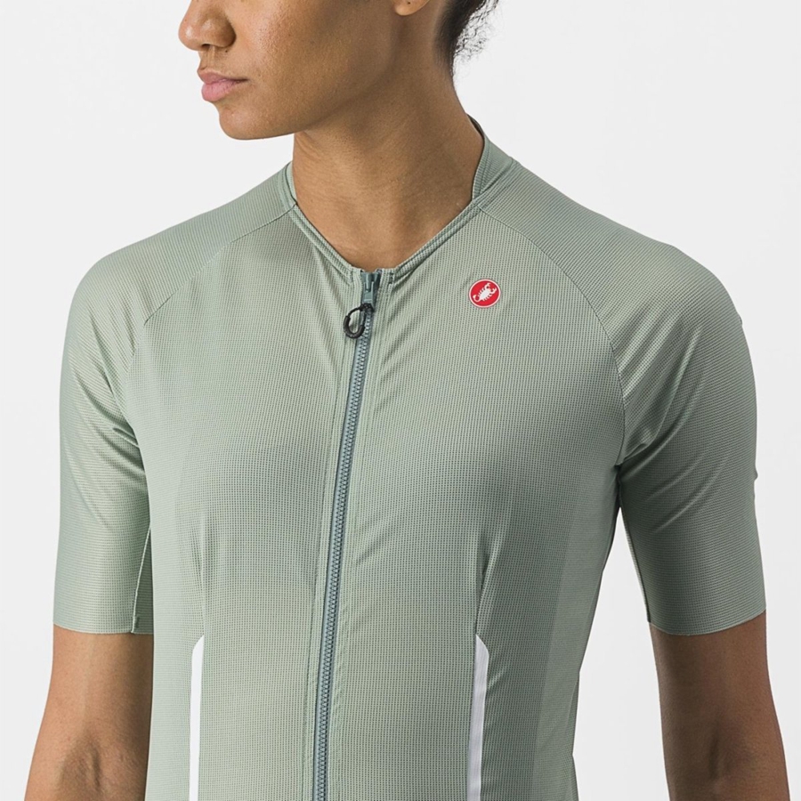 Green Rawlings ENDURANCE W Women Jersey | 3746KAXNF