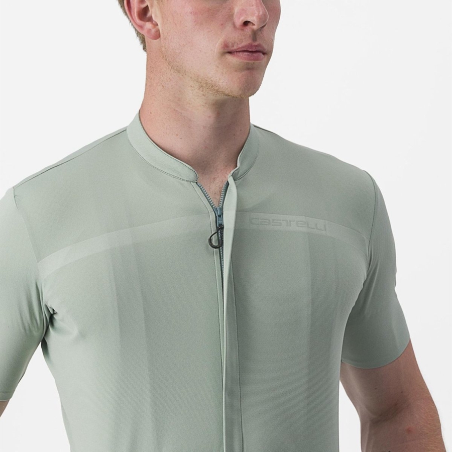 Green Rawlings UNLIMITED ALLROAD Men Jersey | 3814BLOSA