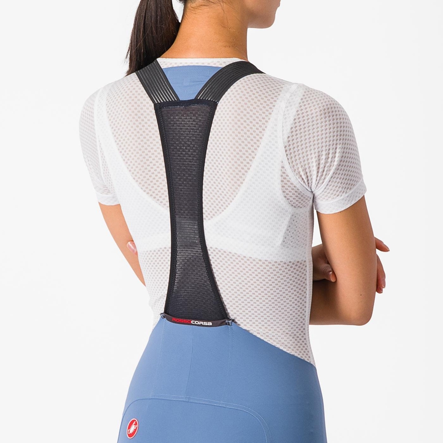 Grey Blue Rawlings FREE AERO RC W Women Bib Shorts | 1934NCHOY