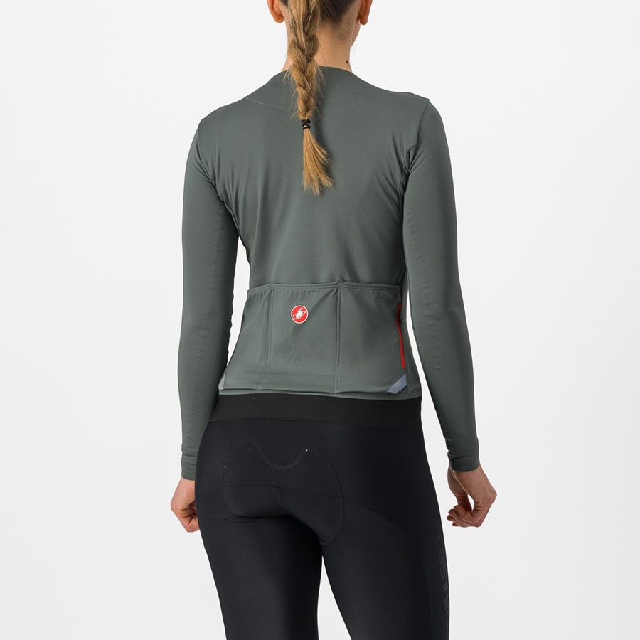 Grey Rawlings FLY LS W Women Jersey | 4798UJTSK