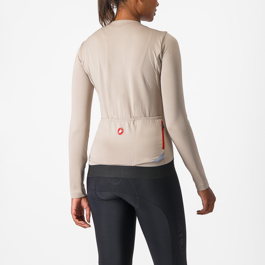 Grey Rawlings FLY LS W Women Jersey | 8247NIWJT