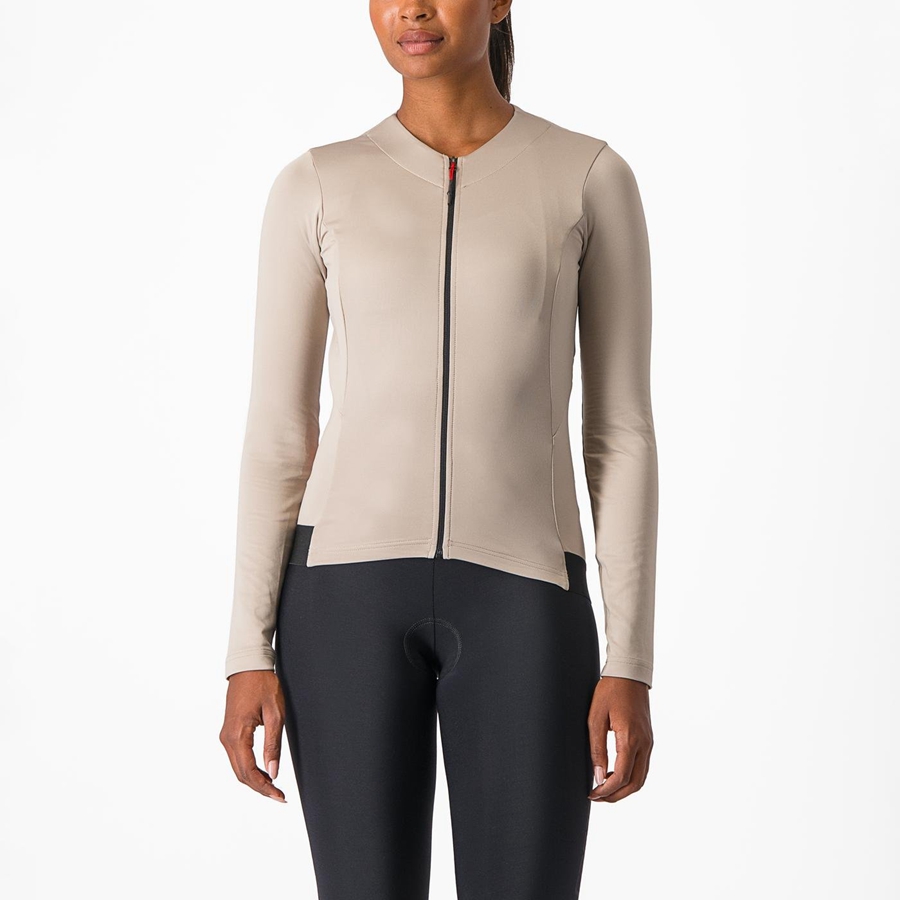 Grey Rawlings FLY LS W Women Jersey | 8247NIWJT