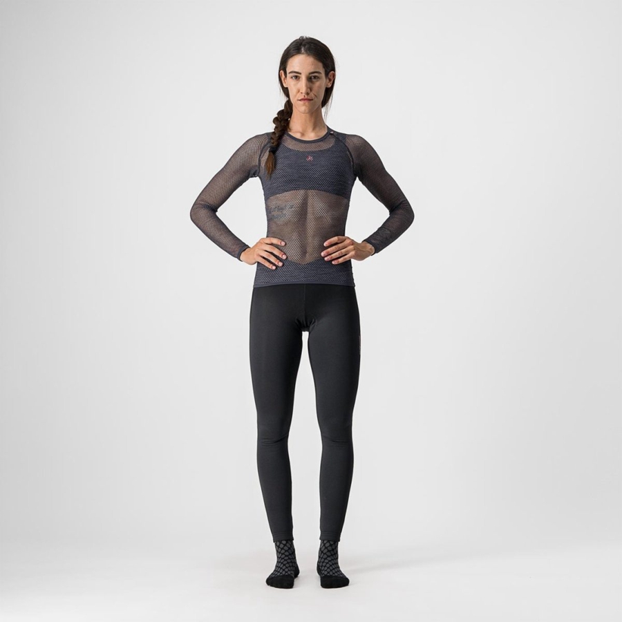 Grey Rawlings MIRACOLO W LONG SLEEVE Women Base Layer | 8463BMPFW