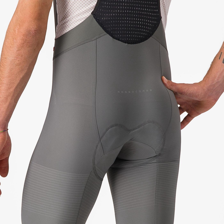 Grey Rawlings PREMIO Men Bib Shorts | 4653SRNEP