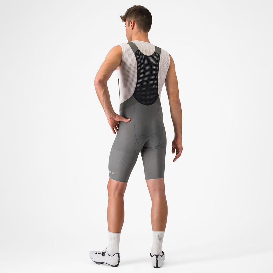 Grey Rawlings PREMIO Men Bib Shorts | 4653SRNEP