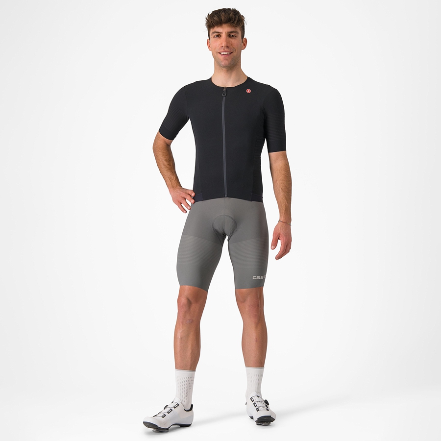 Grey Rawlings PREMIO Men Bib Shorts | 4653SRNEP