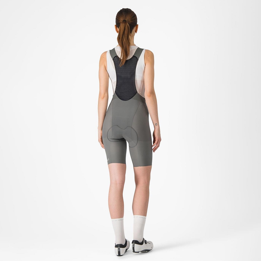 Grey Rawlings PREMIO W Women Bib Shorts | 9352YKBUI