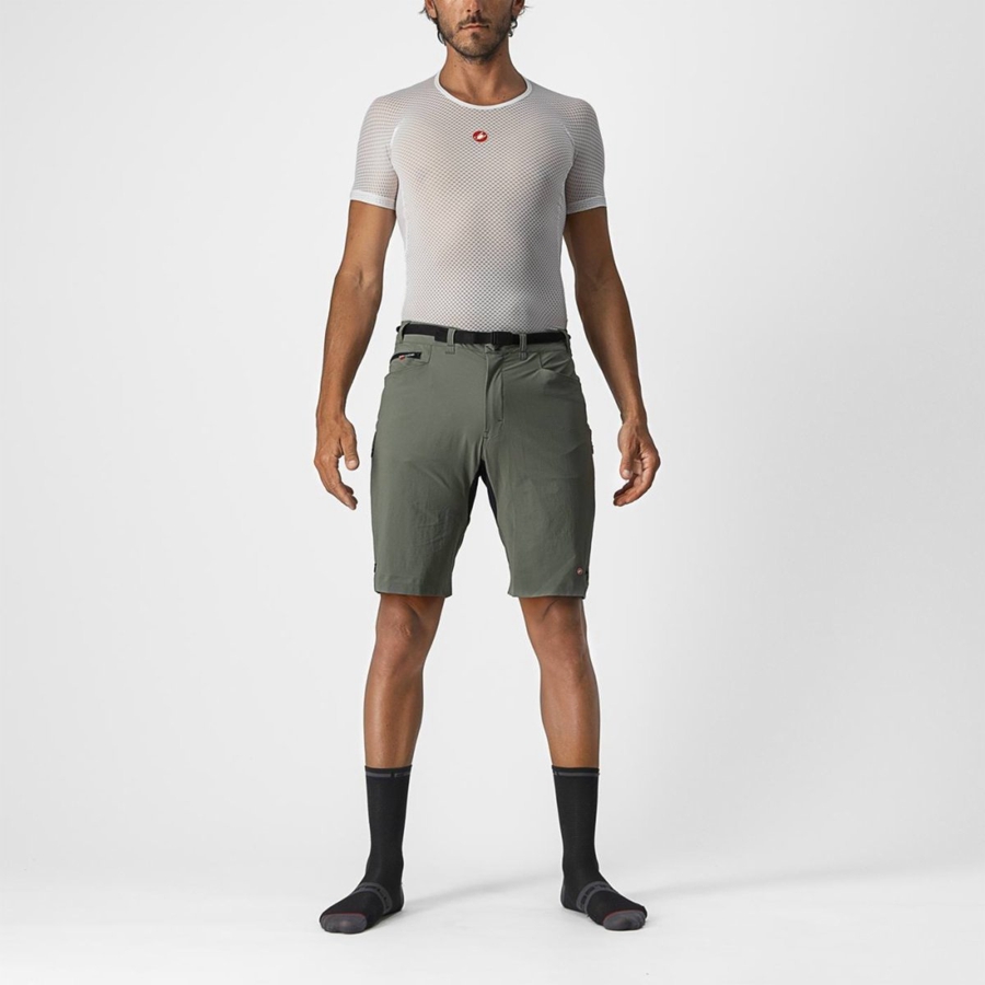 Grey Rawlings UNLIMITED TRAILGY Men Shorts | 8376ATYFB