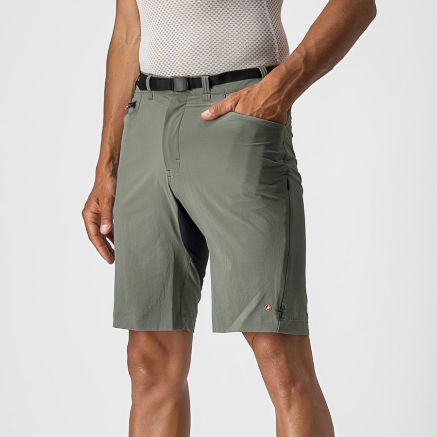 Grey Rawlings UNLIMITED TRAILGY Men Shorts | 8376ATYFB