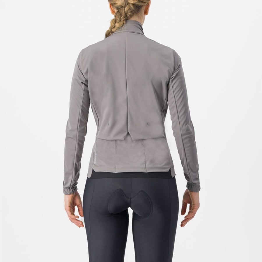 Grey Rawlings VENTO TRAIL Women Jackets | 0564LBQOR