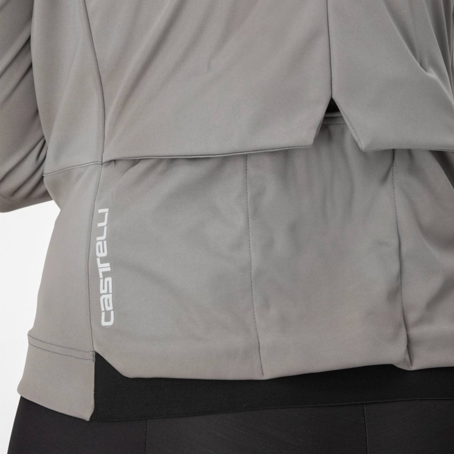 Grey Rawlings VENTO TRAIL Women Jackets | 0564LBQOR