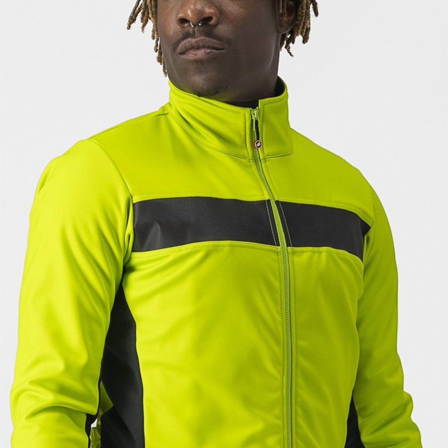 Light Green / Black Rawlings RADDOPPIA 3 Men Jackets | 2570ESKHF