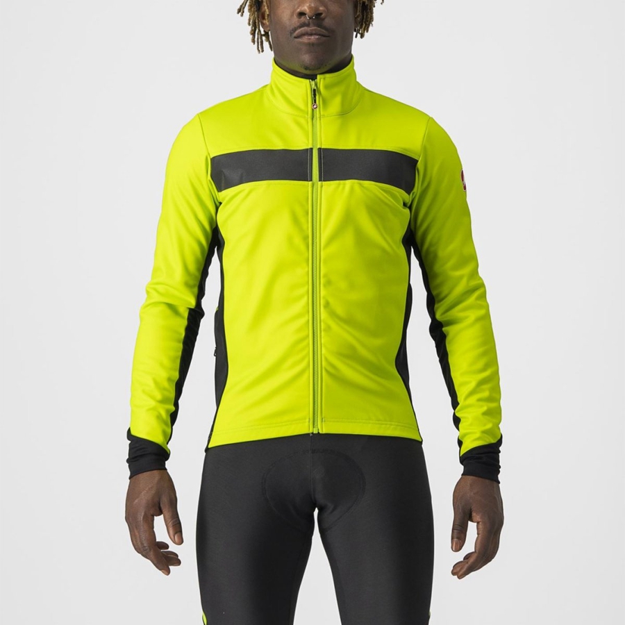 Light Green / Black Rawlings RADDOPPIA 3 Men Jackets | 2570ESKHF