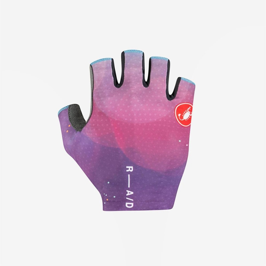 Multicolor Purple Rawlings COMPETIZIONE 2 Men Gloves | 3687WXLHF